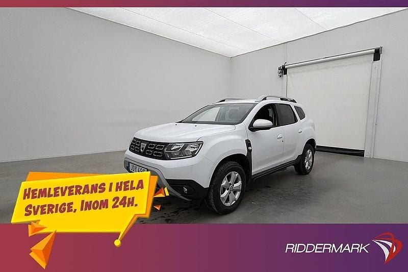 Vit Begagnad 2021 Dacia Duster SUV | 188 900 kr (Marknadspris) - Bild 1/3