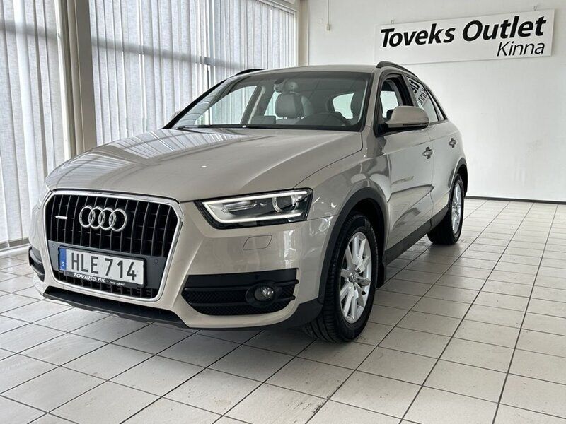 Ljusbrun (brun) Begagnad 2014 Audi Q3 SUV | 169 900 kr (Lite dyr) - Bild 1/4