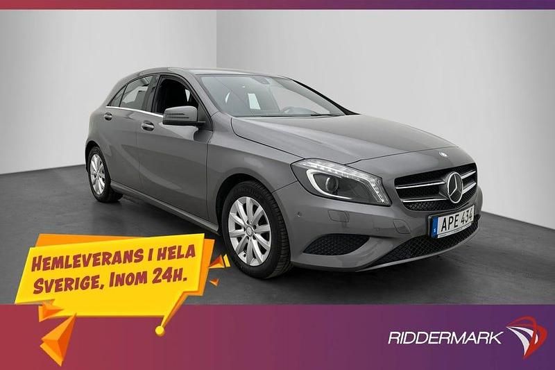 Mörkgrå (mgrå) Begagnad 2014 Mercedes 180 Urban Sedan | 124 800 kr - Bild 1/3