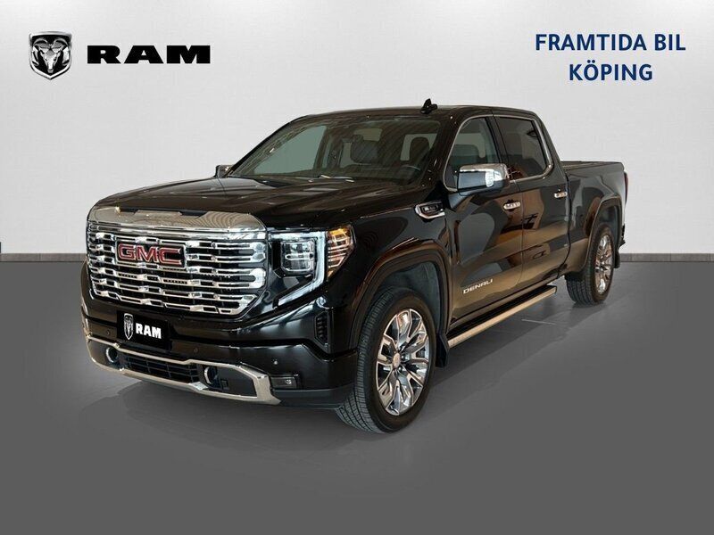 Svart Begagnad 2024 GMC Sierra Van | 1 093 750 kr (Marknadspris) - Bild 1/4