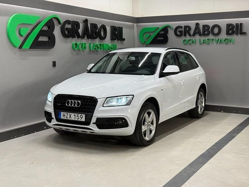 Vit Begagnad 2016 Audi Q5 Design SUV | 149 900 kr (Marknadspris) - Bild 1/4