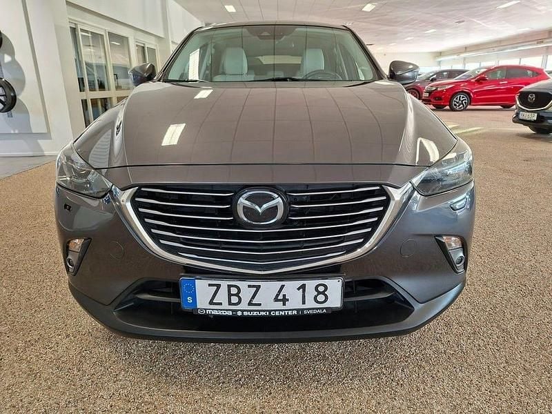 Begagnad Mazda CX-3 Optimum 120 HK (88 kW) 2018 Grå SUV