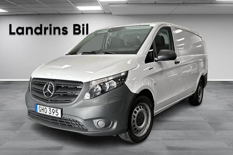 Vit Begagnad 2022 Mercedes e-Vito Van | 373 750 kr (Lite dyr) - Bild 1/4