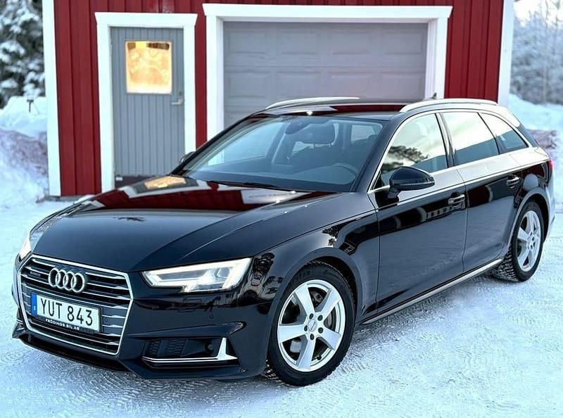 Svart Begagnad 2019 Audi A4 Sport Kombi | 185 000 kr (Marknadspris) - Bild 1/4