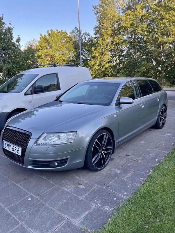 Gray metallic Begagnad 2007 Audi A6 Kombi | 35 000 kr (Bra pris) - Bild 1/4