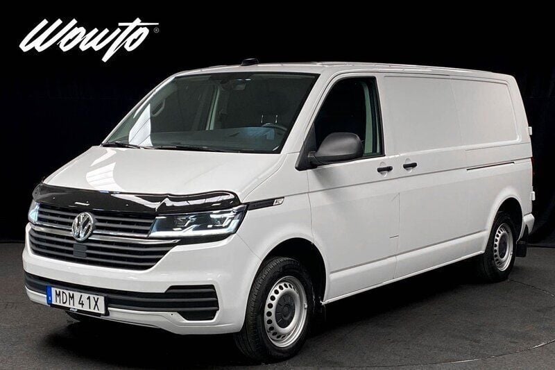Vit Begagnad 2021 VW T6.1 Van | 349 800 kr (Marknadspris) - Bild 1/3