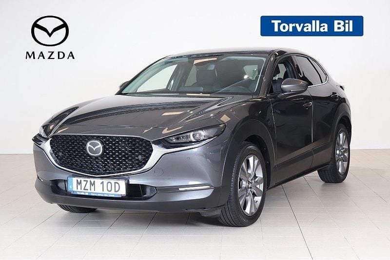 Grå Begagnad 2020 Mazda CX-30 Sky SUV | 244 900 kr (Marknadspris) - Bild 1/4