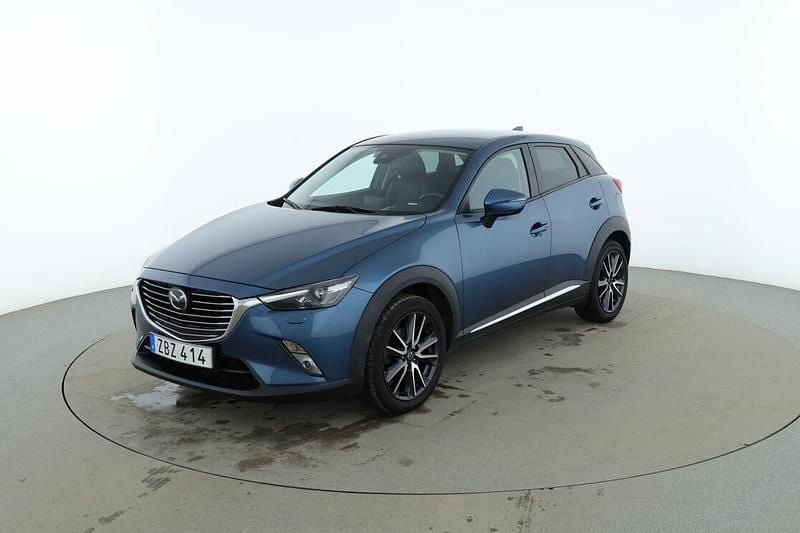 Begagnad Mazda CX-3 Exclusive-Line 121 HK (88 kW) 2017 Blå SUV