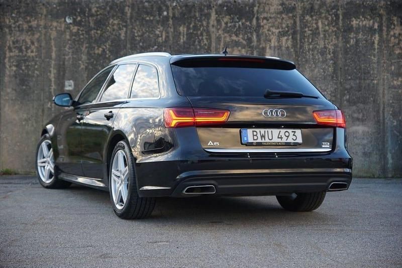 Begagnad Audi A6 191 HK (140 kW) 2018 Svart Kombi