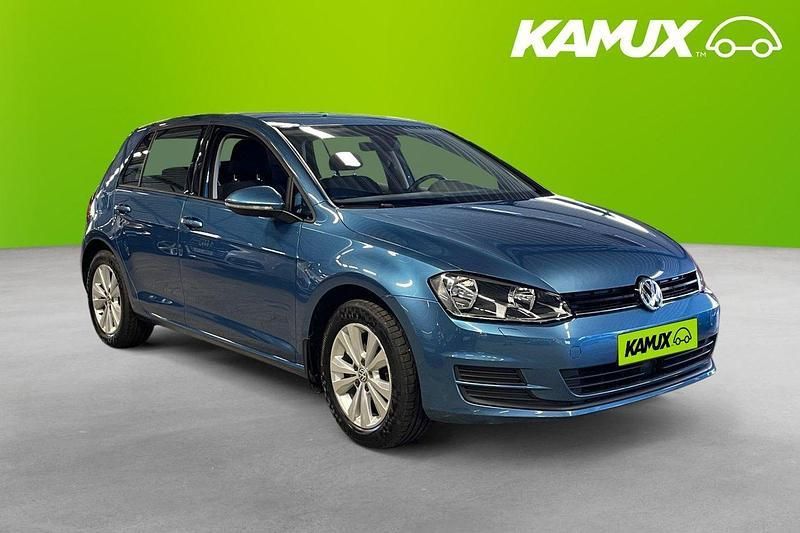 Blå Begagnad 2016 VW Golf VII Halvkombi | 148 900 kr (Marknadspris) - Bild 1/4