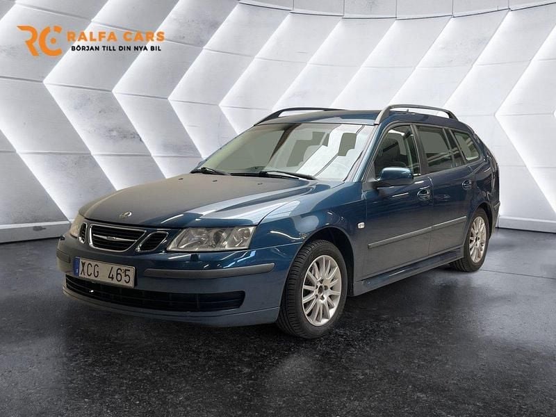 Blå Begagnad 2005 Saab 9-3 Linear Kombi | 35 900 kr (Dyr) - Bild 1/4