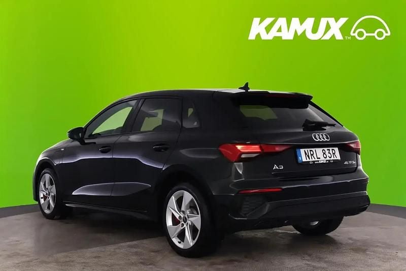 Begagnad Audi A3 e-tron S-Line 245 HK (180 kW) 2022 Svart Halvkombi