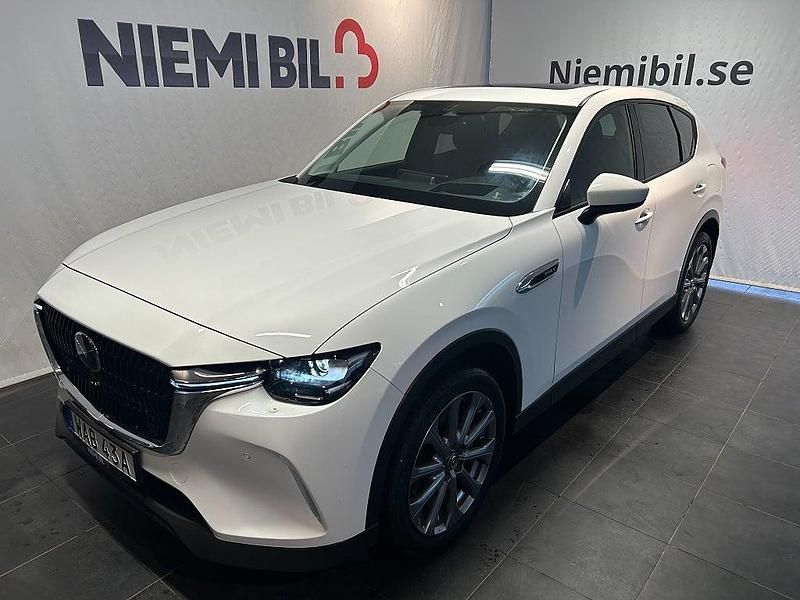 Begagnad Mazda CX-60 Exclusive-Line 328 HK (241 kW) 2022 Vit SUV