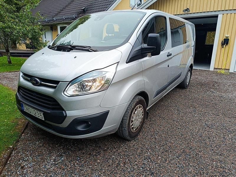 Grå Begagnad 2013 Ford Transit Custom Van | 139 900 kr (Lite dyr) - Bild 1/4