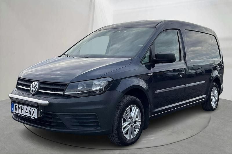 Blå Begagnad 2020 VW Caddy Maxi Minibuss | 149 000 kr (Superpris) - Bild 1/4