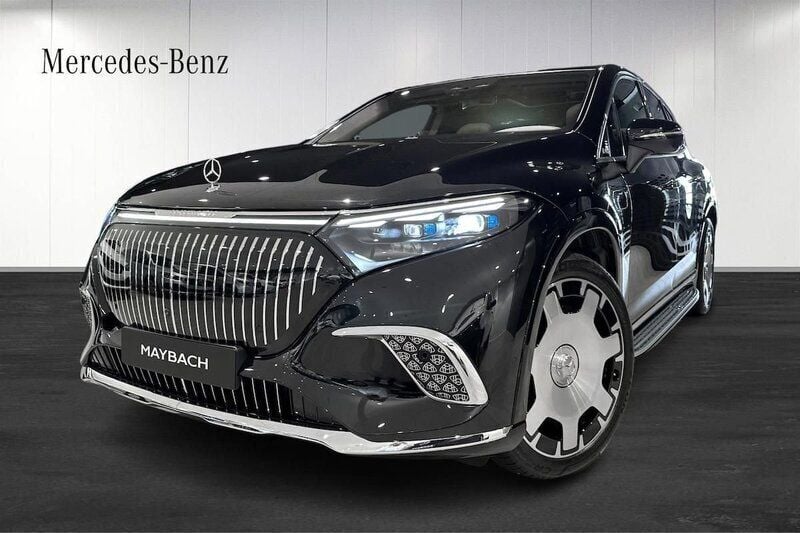 Svart Ny 2024 Mercedes EQS680 Maybach SUV | 2 488 100 kr - Bild 1/4