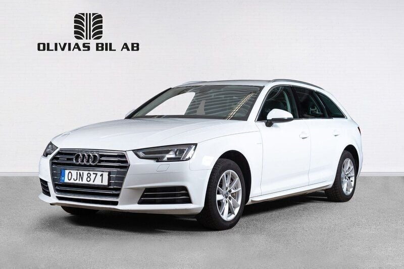 Vit Begagnad 2017 Audi A4 Proline Kombi | 169 400 kr (Marknadspris) - Bild 1/4