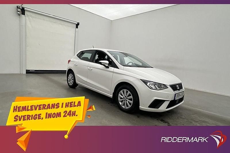 Vit Begagnad 2019 Seat Ibiza Style Halvkombi | 129 800 kr (Lite dyr) - Bild 1/3