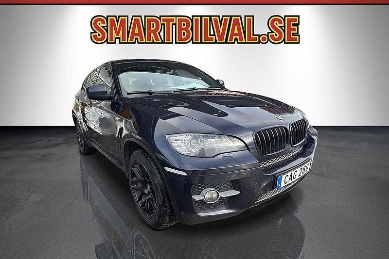 Begagnad BMW X6 Sport Line 306 HK (225 kW) 2010 Blåmetallic SUV