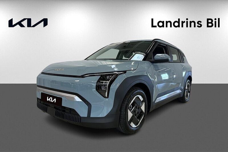Blå (frost blue) Ny 2025 Kia EV3 2 SUV | 397 283 kr - Bild 1/4