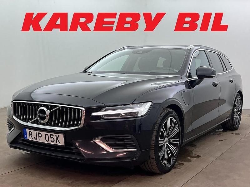 Svart Begagnad 2021 Volvo V60 Inscription Kombi | 268 900 kr (Superpris) - Bild 1/3
