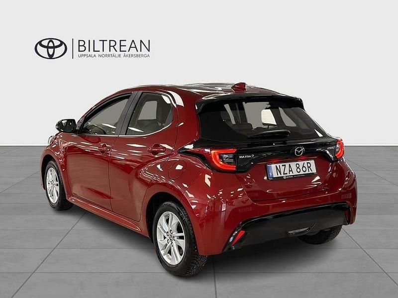 Begagnad Mazda 2 Homura-Line 116 HK (85 kW) 2023 Röd Halvkombi