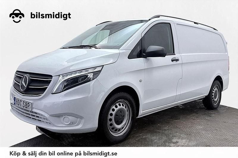 Vit Begagnad 2022 Mercedes Vito Minibuss | 325 900 kr (Superpris) - Bild 1/3
