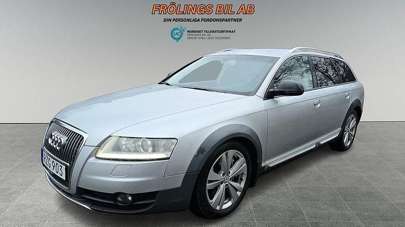 Silvermetallic Begagnad 2010 Audi A6 Allroad Kombi | 77 800 kr - Bild 1/4