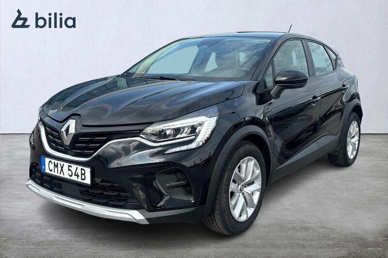 Svart Begagnad 2022 Renault Captur Zen SUV | 164 900 kr (Marknadspris) - Bild 1/3