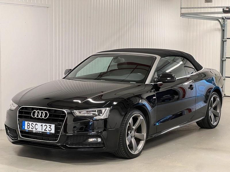 Begagnad Audi A5 Cabriolet Comfort 177 HK (130 kW) 2014 Svart Cab