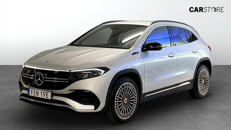 Silver Begagnad 2022 Mercedes EQA250 AMG line SUV | 269 900 kr (Marknadspris) - Bild 1/4