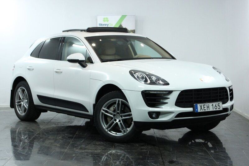 Vit Begagnad 2015 Porsche Macan S SUV | 319 900 kr (Marknadspris) - Bild 1/4