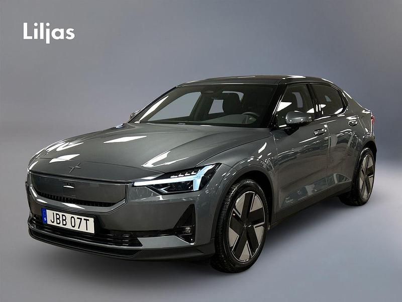 Grå Begagnad 2024 Polestar 2 Long Range Single Motor Halvkombi | 499 000 kr (Marknadspris) - Bild 1/3