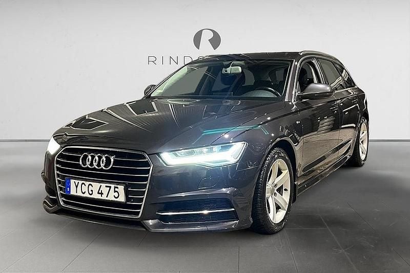 Grå Begagnad 2016 Audi A6 S-Line Kombi | 164 900 kr (Marknadspris) - Bild 1/3