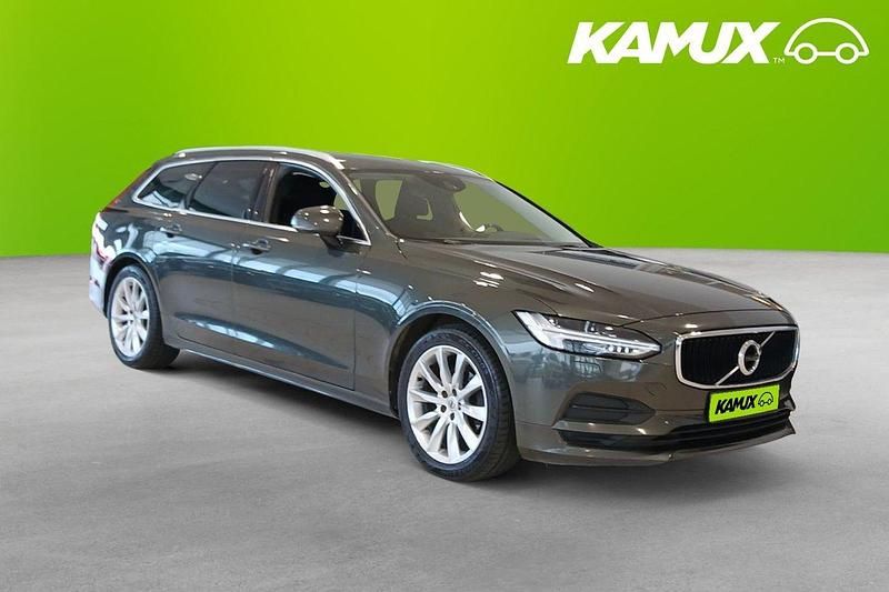 Silver/grå Begagnad 2019 Volvo V90 Momentum Kombi | 234 700 kr (Marknadspris) - Bild 1/4