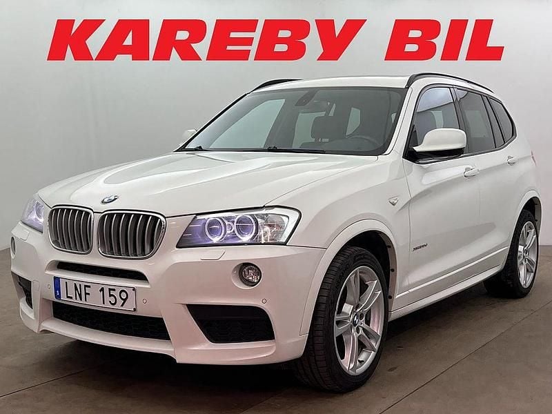 Begagnad BMW X3 M Sport 258 HK (189 kW) 2012 Vit SUV