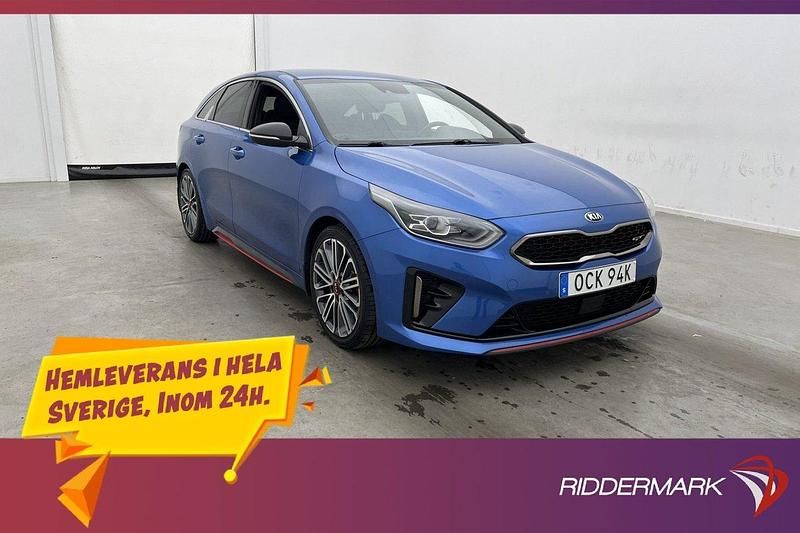 Blå Begagnad 2019 Kia Ceed GT 2 Kombi | 189 900 kr (Bra pris) - Bild 1/3