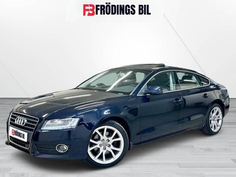 Begagnad Audi A5 Sportback 191 HK (140 kW) 2011 Blå Halvkombi