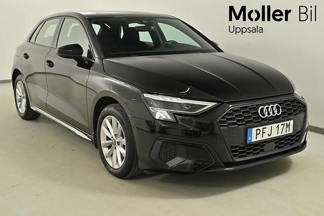 Brilliantsvart Begagnad 2022 Audi A3 Proline | 229 900 kr (Marknadspris) - Bild 1/4