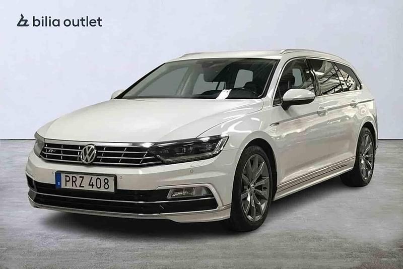 Vit Begagnad 2019 VW Passat Kombi | 214 900 kr (Marknadspris) - Bild 1/1