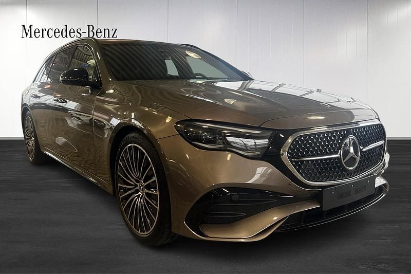 Ny Mercedes E300 AMG line 326 HK (239 kW) 2026 Svart Kombi