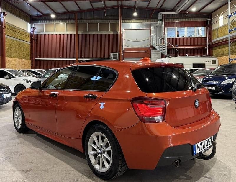 Begagnad BMW 116 M Sport 116 HK (85 kW) 2014 Orange Halvkombi