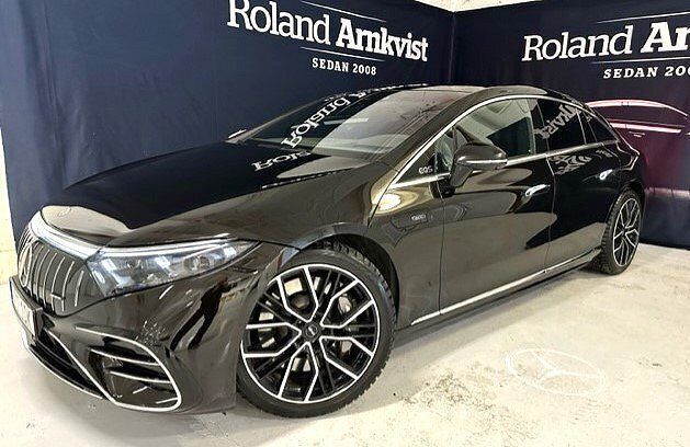 Svart Begagnad 2022 Mercedes EQS 53 AMG AMG Sedan | 1 295 000 kr - Bild 1/4