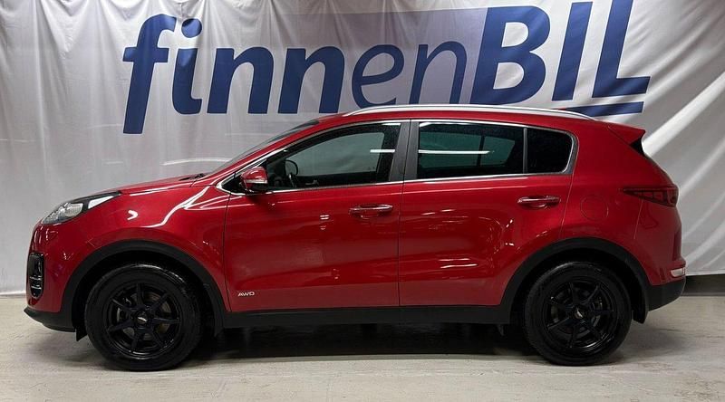 Röd Begagnad 2017 Kia Sportage Advance SUV | 189 500 kr (Marknadspris) - Bild 1/4