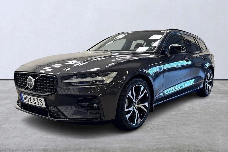 Grå Begagnad 2024 Volvo V60 Plus Kombi | 379 000 kr (Bra pris) - Bild 1/4