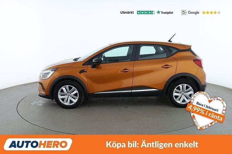 Begagnad Renault Captur Experience 141 HK (103 kW) 2021 Orange SUV