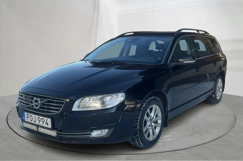 Svart Begagnad 2016 Volvo V70 Momentum Kombi | 99 900 kr (Superpris) - Bild 1/4