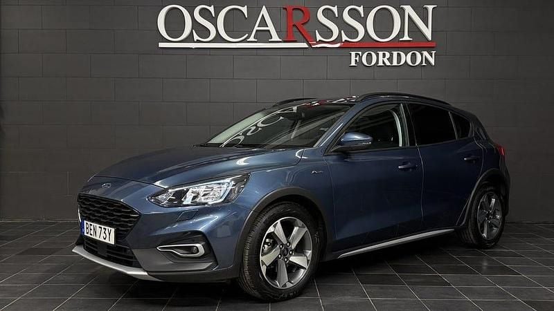 Begagnad Ford Focus Active 126 HK (92 kW) 2022 Blå