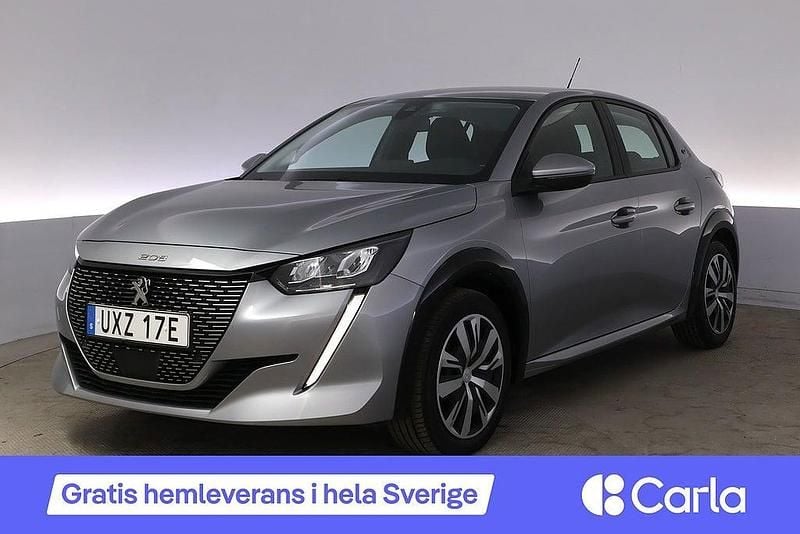 Grå Begagnad 2020 Peugeot e-208 Active Halvkombi | 148 990 kr (Marknadspris) - Bild 1/2
