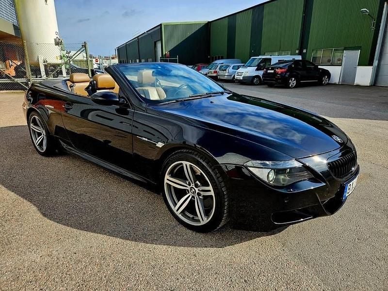 Svart Begagnad 2007 BMW M6 Cabriolet Cab | 350 000 kr - Bild 1/4